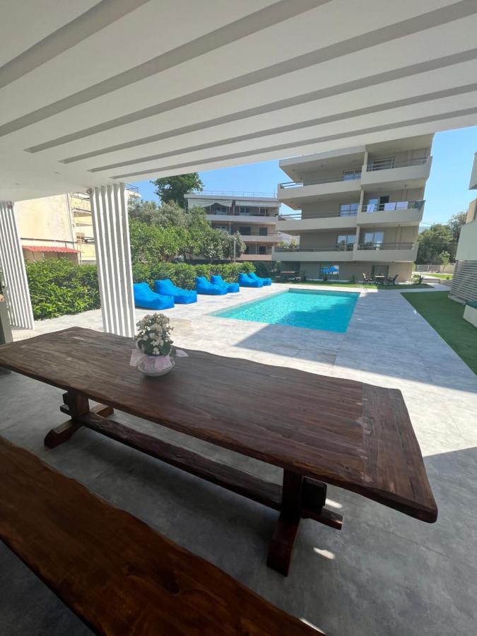 Sia Mare Apartment Kalivia Thorikou ภายนอก รูปภาพ